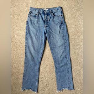 Agolde Riley Crop High Rise